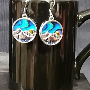 Mountain Scene Earrings
